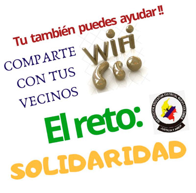 Comparte con tus vecinos el wifi PROYECTO “PERIODICO DIGITAL” - COLEGIO NUEVA COLOMBIA I.E.D