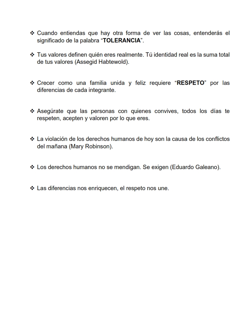 INSTRUMENTO PARA TRABAJO DE VALORES Y DD HH PROYECTO CONVIVENCIA 1 003