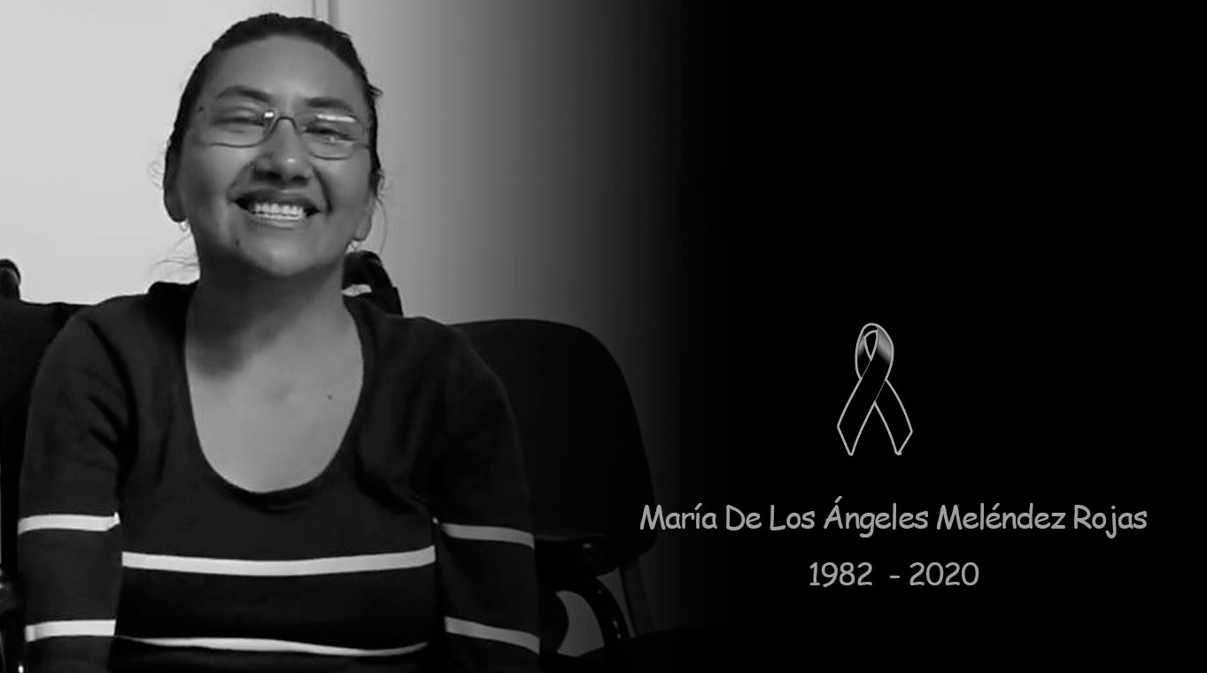 Homenaje póstumo María De Los Ángeles Meléndez Rojas