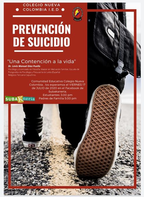 Prevención de suicidio “Una Contención a la vida”